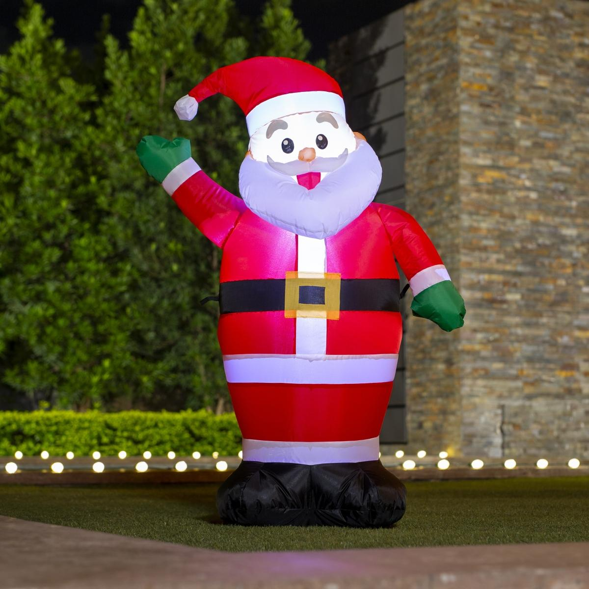 INFLABLE SANTA 1.07 M 🎅✨ – ¡El toque navideño perfecto para tu hogar