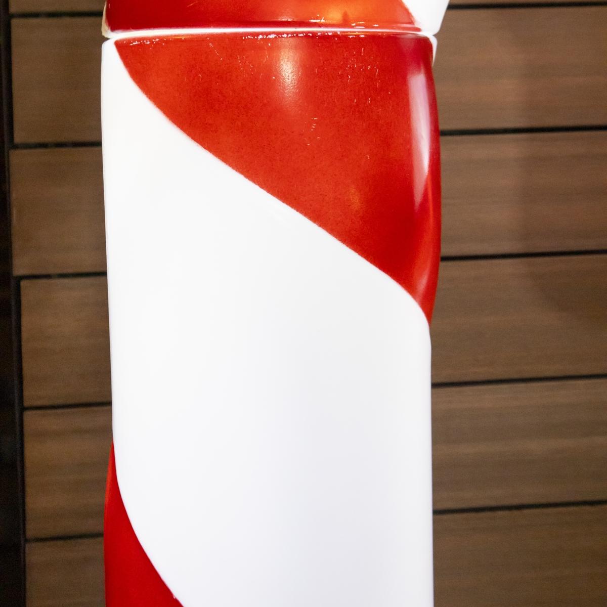 🍬🎄 Caramelo Iluminado Gigante – 2.16 m de Dulce Magia Navideña 💡✨