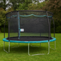 🤸‍♂️💙 Trampolín Bounce Pro Azul – 14 ft (4.26 m x 2.79 m) 🎯🏠