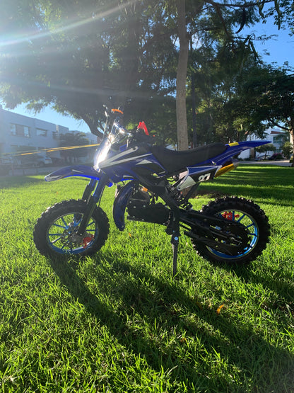 Mini Cross 50cc Basic – Moto Infantil a Gasolina 2T Ideal para Principiantes