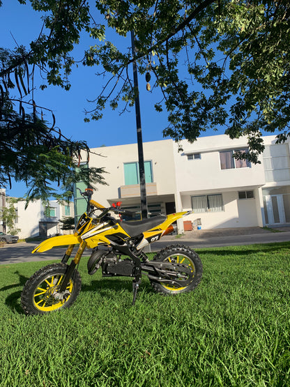 Mini Cross 50cc Basic – Moto Infantil a Gasolina 2T Ideal para Principiantes