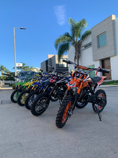 Mini Cross 50cc Basic – Moto Infantil a Gasolina 2T Ideal para Principiantes